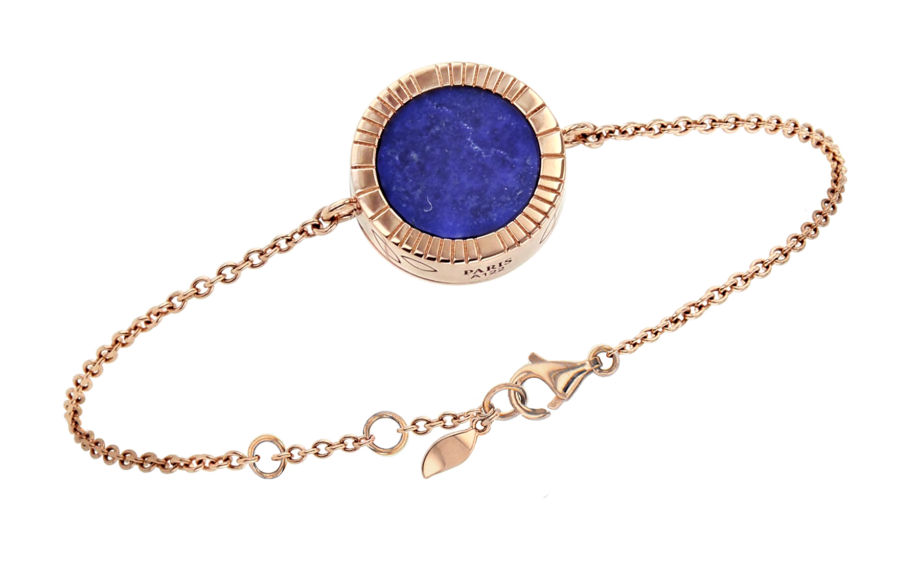 Bracelet-Chaîne-Lumière-L15-Or rouge-Lapis Lazuli-1-1800×1127