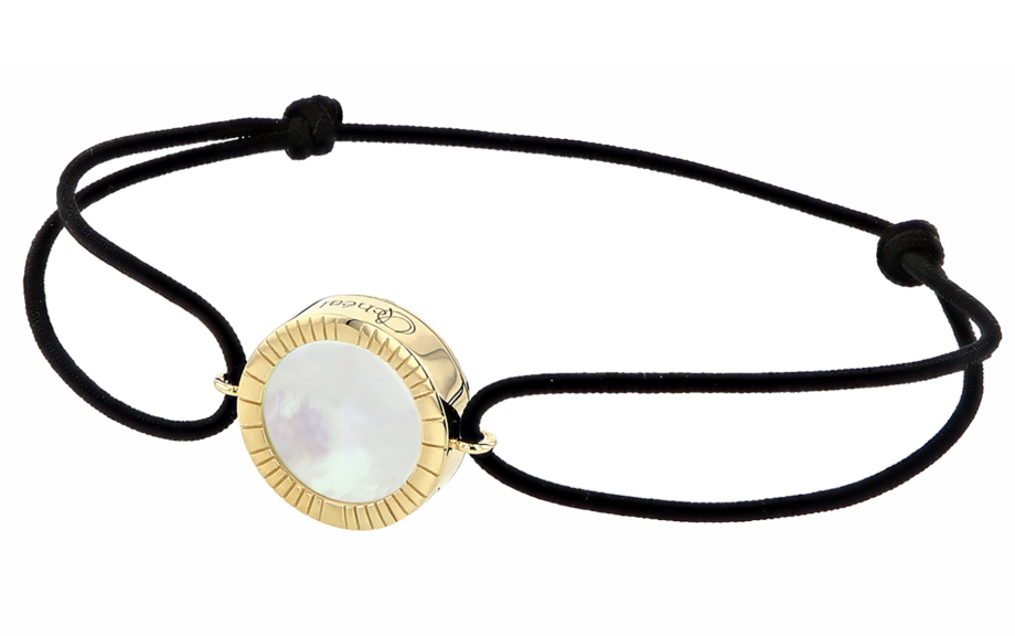 Bracelet-corodn-Lumière-L15-Or jaune-Nacre blanche-