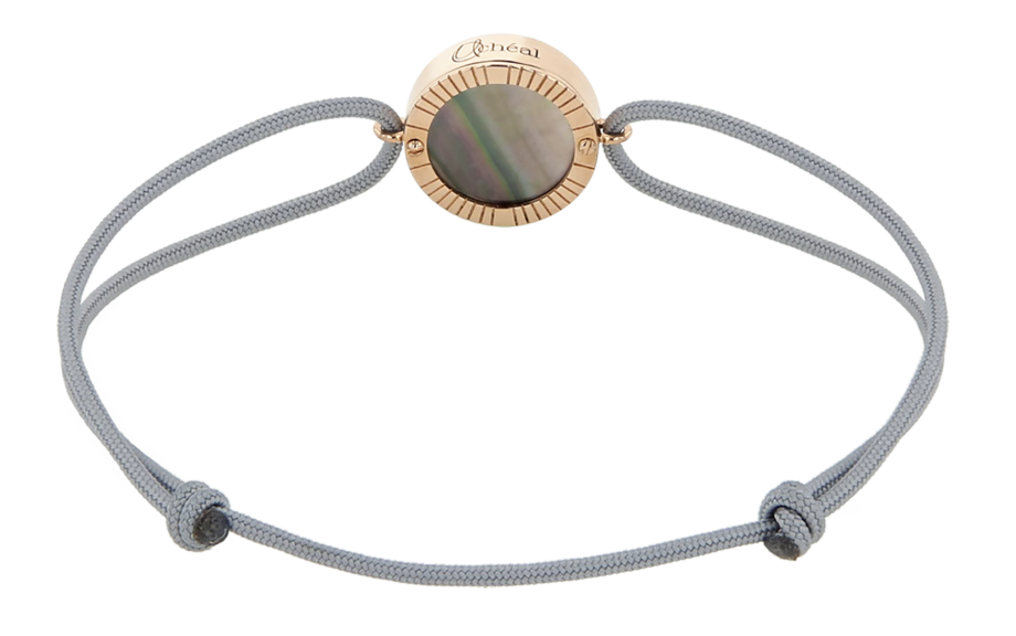 Bracelet-corodn-Lumière-L15-Or rouge-Nacre grise-2