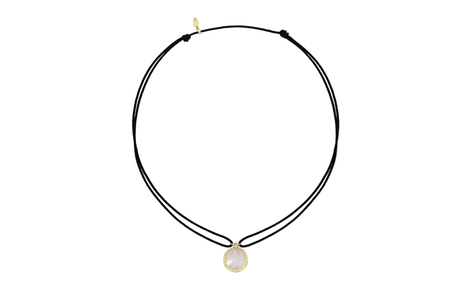 Collier-Cordon-Lumière-L13-Or jaune-Nacre blanche-3