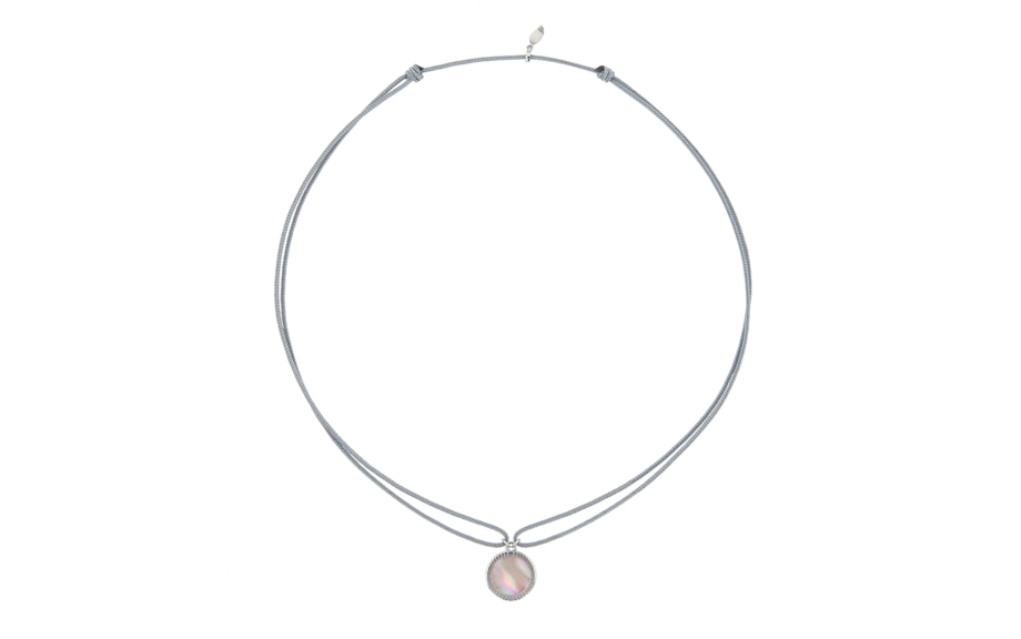 Collier-cordon-Lumière-L13-Or blanc-nacre rose-2