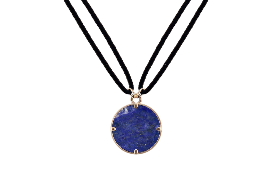Collier-cordon-Lumière-L13-or rouge-lapis lazuli-bis